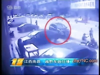 Six People...that's 6 Hit by One Car in where Else?  China