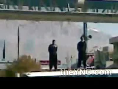 Rapist Publicly Hanged in Iran to the Cheers of the Crowd