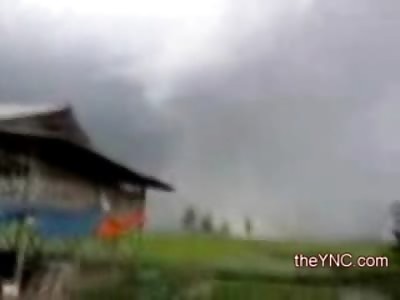 Man Challenges and Takes On Tornado with All at his Side