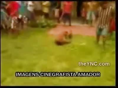 Thief in Brazil Beaten to Death by Rowdy Crowd