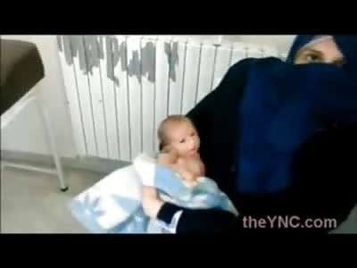 So Sad: Malnourished Infant Dying in Mothers Arms