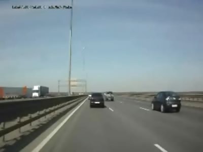 Got out of the Road KID!!!! Clueless Teenager is Launched on the Highway