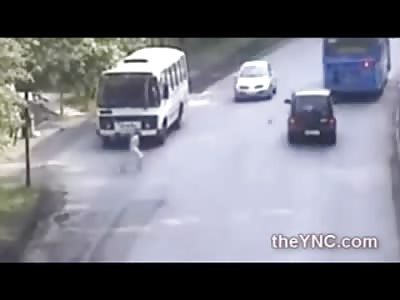 Oblivious Man in a Rush is Fatally hit by Oblivious Driver in a Rush
