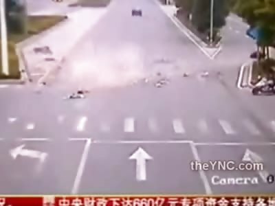 Motorcycles Fatal Head on Collision from 3 Different Angles