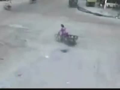 Woman Ran over Crushed and Dragged by Truck in this Horrible Accident