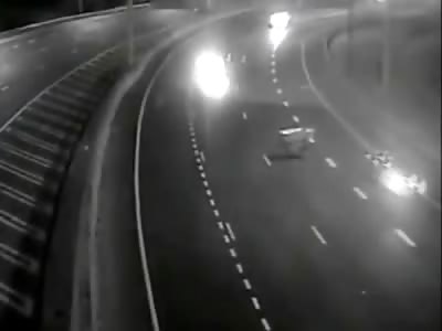Cow Plays Frogger on Expressway....Dies on the Last Level