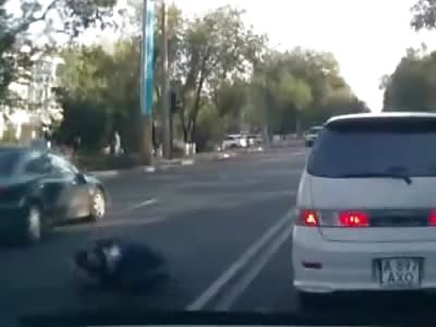 Man Goes into a Serious of Convulsion Following Being hit by Car