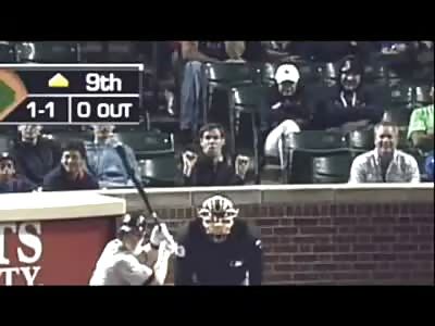 Fan makes Blowjob Gestures during Live Baseball Game until he's Tossed by Security 