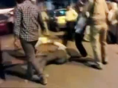 Men are Savagely Beaten While Police Watch and Do Nothing