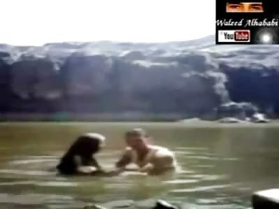 Very Sad Video of young Husband and Wife filming their Own Death, Swimming Together and then Drowning Together
