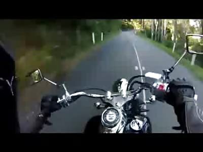 Bike on Bike Head on Collision and the Scary Sounds of Thinking your Going to Die
