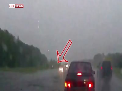 AMAZING: Incredible Footage Shows Mother and Young Daughter Struck by Massive Lightening Bolt