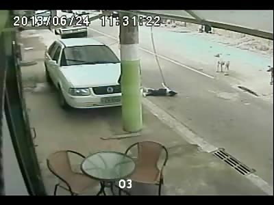 Dog is Electrocuted to Death in Front of his Street Crew