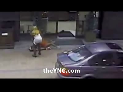 Absolute Shock Video: New Orleans Man Beats Woman in Store Drags Her Outside then Kidnaps Her