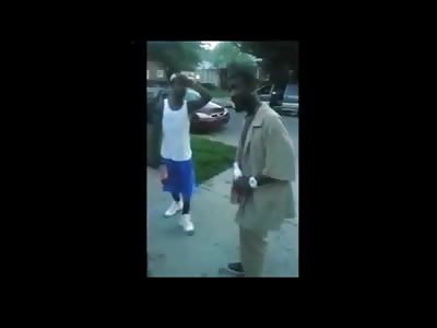 OG Thug Get's KO'd by 17 year old Kid