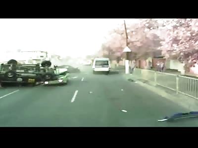 Spectacular Crash Kills one Driver Instantly 