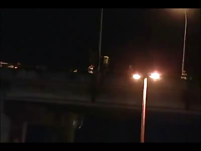 Man Jumps to his Death From Bridge....with IMPACT!