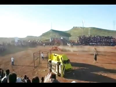 Terrible Accident in Mexico Kills 9 When a Monster Truck Loses Control