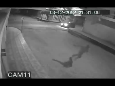 Man is Run Down and Shot to Death in Cold Blooded Murder Caught on Security Camera