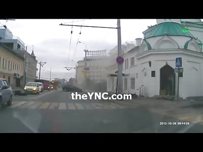 Fatal and Very Brutal Accident at Intersection (w/Immediate Horrific Aftermath)