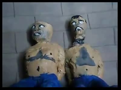 Man makes Claymation of the Famous Mexican Chainsaw Beheading...Art...? you Decide..