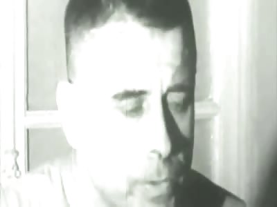 Vintage Footage of North Vietnamese POW Admiral J. Denton Blinks Morse Code T-O-R-T-U-R-E while having a Forced Interview