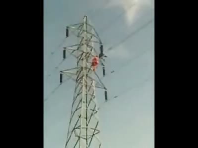 New Rescue Attempt Fails as 2 are Killed on Power Tower and left Dangling (Electrocuted by Strong Current)