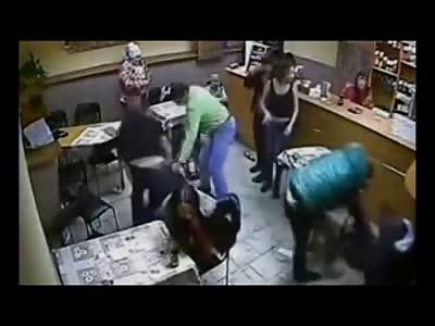 Tough Guy pulls a Gun during a Fight and pays the Price