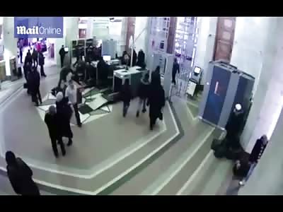 CCTV footage of inside Volgograd train station suicide blast released