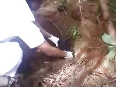 MIRACLE RESCUE: Baby Buried Alive is Found Alive Just in the Nick of Time
