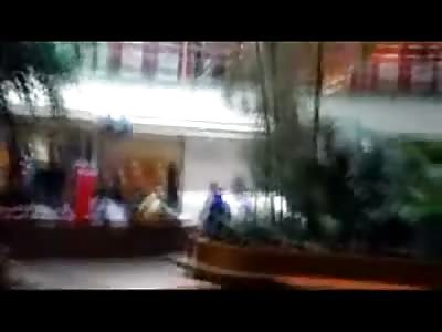 Woman Jumps to her Death from the Top Floor at a Busy Mall in Turkey