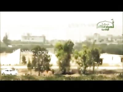 2 Very Well Placed IED Near Each other Takes out a Group of Men with Ease