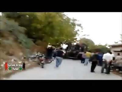 Blundering FSA Accidentally Blow their Own Supporters up with BMP Bomb