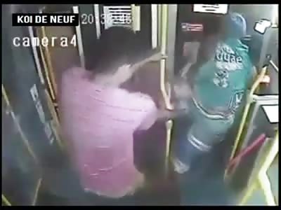 Two Thieves on a Bus ... One Escapes the Mob Wrath but One Isn't So Lucky