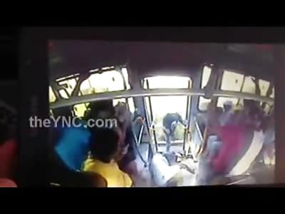Shocking Murder in front of 100's of witnesses on a Bus 