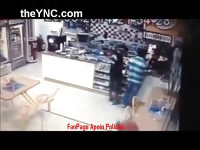 Robbery Turns into a Shootout Leaving one Robber Dead
