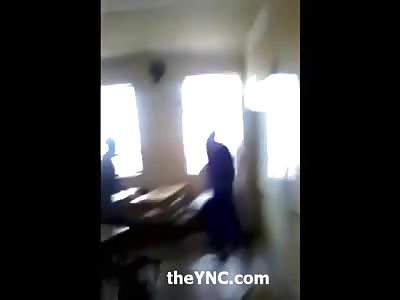 Janitor Knocks Out a Student with a Broom in South African Classroom