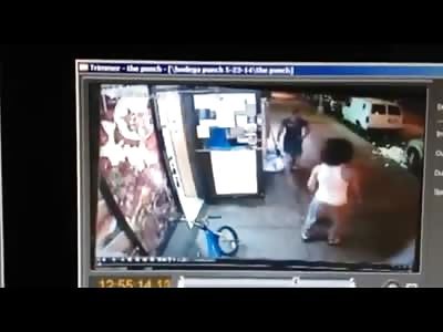 Man Dies from Brutal Sucker Punch outside Store...(Unedited Video from the Bronx in NYC) 