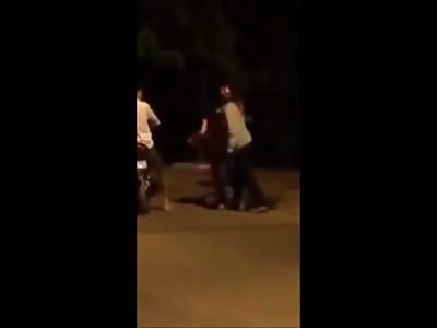 Girl takes Punch in the Face by her Asshole Boyfriend
