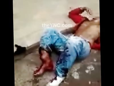 Thief in Total Agony after He was Run Over by his Victim 