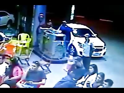 Brazen and Brutal Execution at a Gas Station