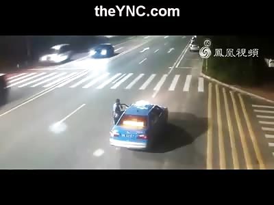 One of the Most Brutal Head on Collisions with a Motorcycle you will Ever See