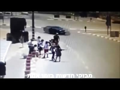 Out of Control Arab Driver in Flash Hit and Run