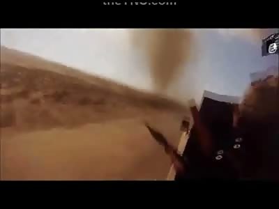ISIS Combat Footage in First person Shows people Being Killed after Bombing