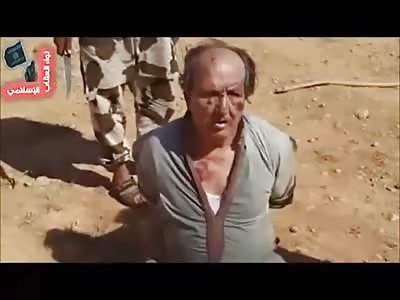 Old Balding Man is Beaten and Then Has his Head Removed from his Body with a Filet Knife