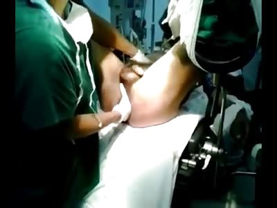 Disgusting: Deodorant Can pulled Out of Mans Ass in Hospital 