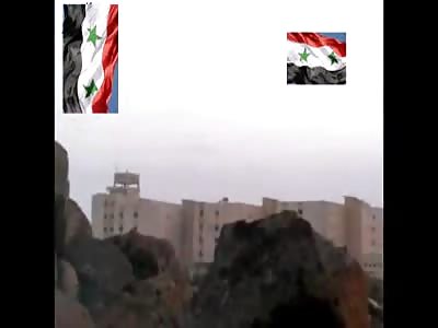 Syrian hit by a bullet