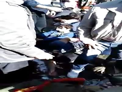 amateur camera aftermath of explosion in ankara 97 dead 220 injury