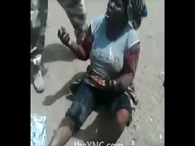 Soldiers Capture and Torture Woman Specialized in Smuggling and Sale of Weapons to Rebels