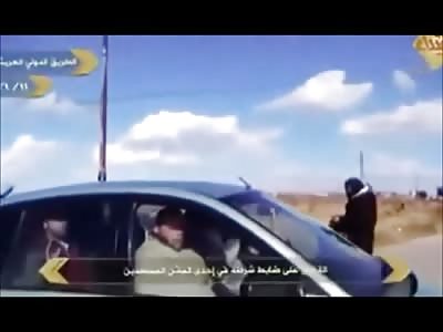 ISIS Released Video Showing the Kidnapping and Execution of Police Officer in North Sinai